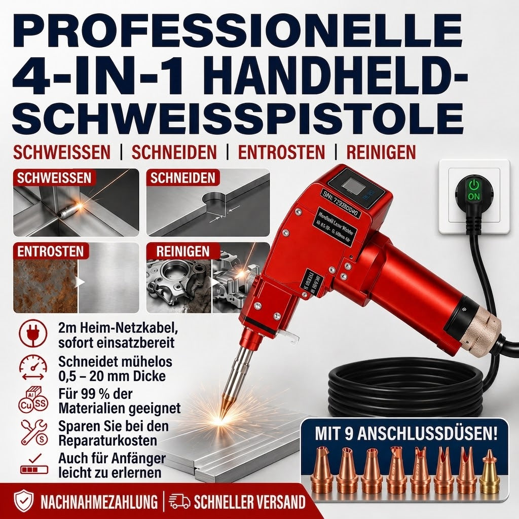 Handgehaltenes Schweißgerät für den Haushalt
